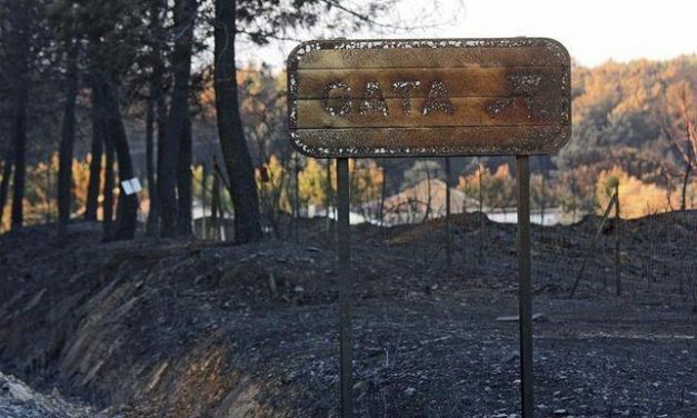 Un vecino de Hoyos reclama 96.000 euros por la pérdida de su casa durante el incendio de la Sierra de Gata