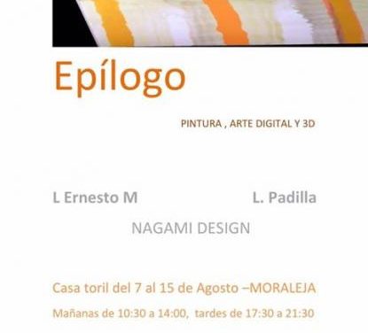La Casa Toril de Moraleja acoge la exposición «Epílogo» del artista moralejano L.Ernesto Montero