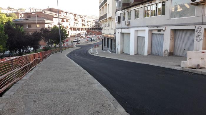 La calle Sor Valentina Mirón de Plasencia recupera el tráfico rodado tras dos meses cortado
