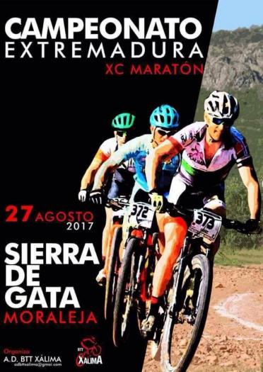 Unos 200 ciclistas se darán cita en la Sierra de Gata con motivo del Campeonato de Extremadura BTT