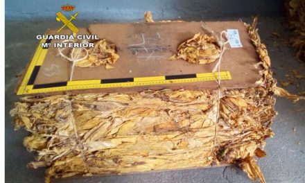 La Guardia Civil intercepta en Cuacos de Yuste un monovolumen cargado con 340 kilos de tabaco