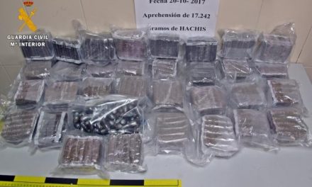 La Guardia Civil interviene más de 17 kilos de droga oculta en un vehículo en Torremejías