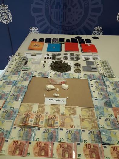 La Policía Nacional desarticula una red de distribución de cocaína en la comarca de  La Vera