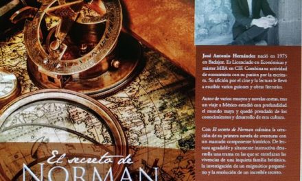El escritor José Antonio Hernández presentará este sábado en Plasencia su novela «El secreto de Norman»