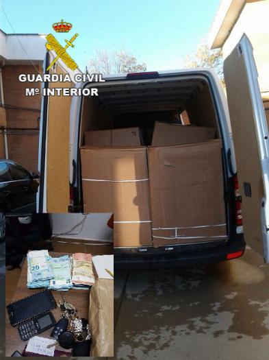 La Guardia Civil aprehende más de 4.700 kilos de tabaco en rama en los últimos meses en Extremadura