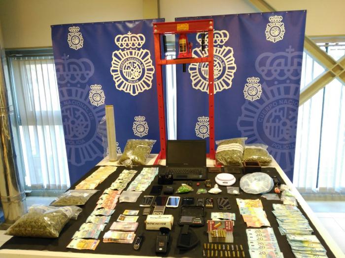 Desarticulan uno de los grupos criminales más activos en el tráfico de drogas en la ciudad de Cáceres