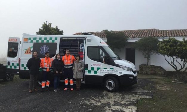 Moraleja cuenta desde este miércoles con una ambulancia de Soporte Vital Básico