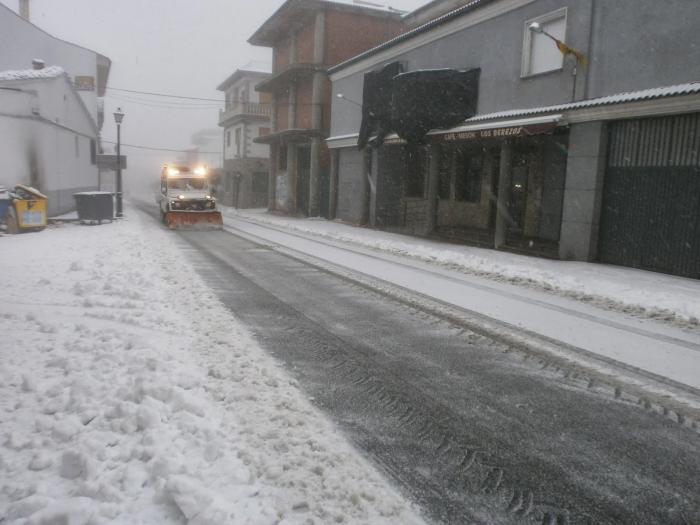 Fomento prepara los medios necesarios para hacer frente a las posibles nevadas previstas en Extremadura
