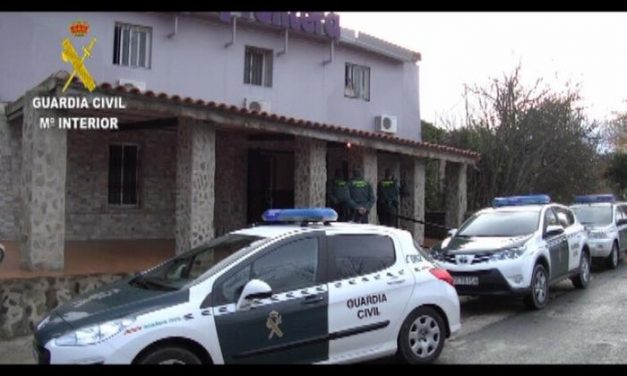 Detienen a seis personas en Valencia de Alcántara por tráfico de droga, blanqueo de dinero y explotación sexual