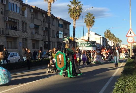 El grupo “Alboroke” gana el primer premio en el Gran Desfile de Carnaval de Moraleja