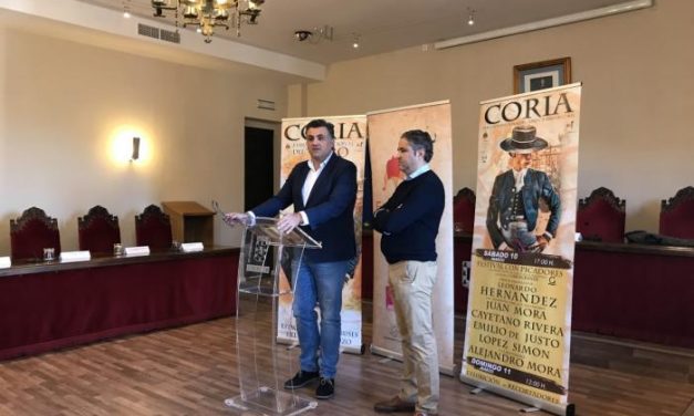 Las figuras del toreo Cayetano Rivera, Juan Mora y Emilio de Justo estarán en la Feria del Toro de Coria