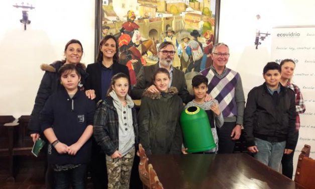 El colegio «La Paz» de Plasencia gana el concurso de recogida de vidrio promovido por Ecovidrio