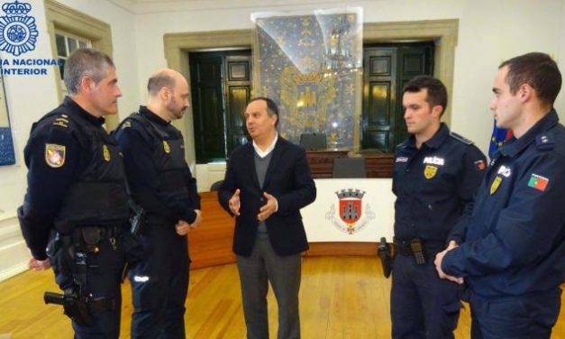 Agentes de Cáceres refuerzan la seguridad en Castelo Branco durante los días de Semana Santa