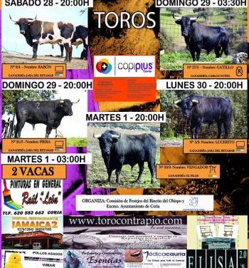 La pedanía de Rincón del Obispo celebrará las fiestas de San José Obrero con la lidia de cinco toros