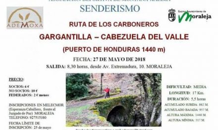 El Puerto de Honduras será el escenario de la próxima ruta senderista de Ademoxa este domingo