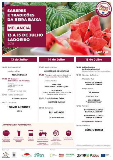 El municipio luso de Ladoeiro dará la bienvenida al verano con el Festival de la Melancia