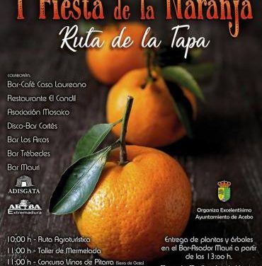 Acebo celebrará este domingo la I Fiesta de la Naranja con citas culinarias, talleres y rutas senderistas