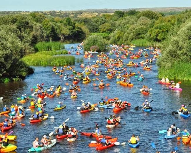 Más de 200 personas se han inscritos ya en el XI Descenso del Río Alagón que tendrá lugar el 5 de agosto