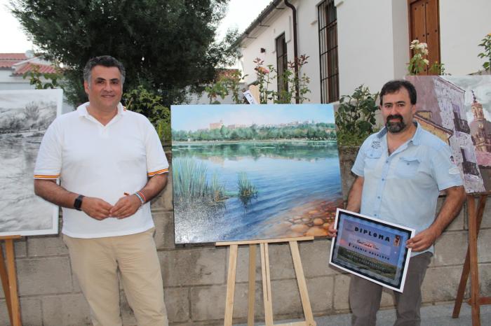 El gallego Manuel Cabelleira gana el VI Concurso de Dibujo y Pintura al Aire Libre celebrado en Coria