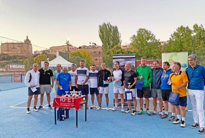 El Club de Tenis Cauria se proclama subcampeón de Extremadura en la categoría de veteranos