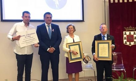 Coria entrega los Premios San Pedro de Alcántara a Eladio Paniagua, José Delgado y Ramón Pintiado