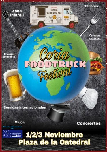Coria apuesta un año más por la gastronomía como reclamo turístico con el II Festival Food Truck