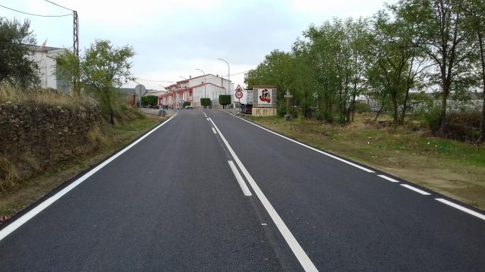 La Diputación de Cáceres acomete obras de mejora en carreteras de Coria y Montehermoso