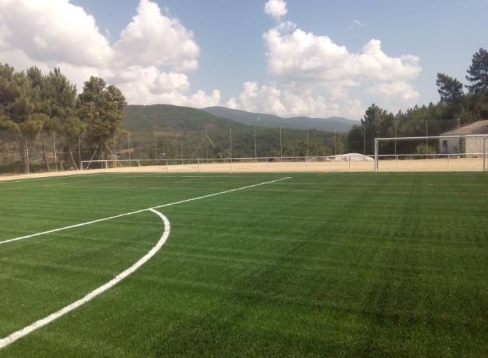 La Diputación de Cáceres invierte cerca de 340.000 euros en la mejora del campo de fútbol de Pinofranqueado