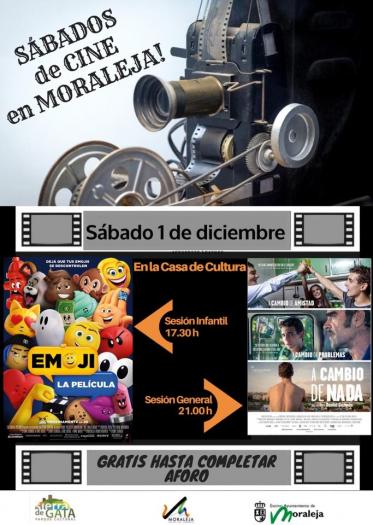 Moraleja celebrará la cuarta sesión de «Sábados de Cine» con la proyección de dos nuevas películas