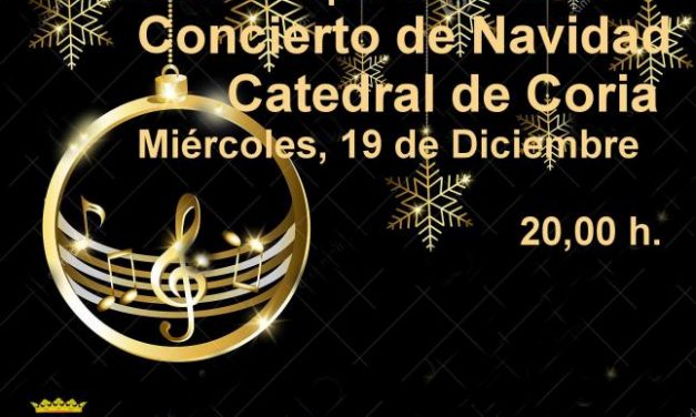 La Catedral de Coria acogerá el día 19 el concierto navideño de la Escuela Municipal de Música