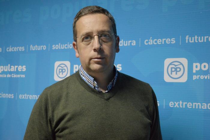 El PP afirma que el presidente de la Junta y el PSOE tienen «abandonada» a la provincia de Cáceres