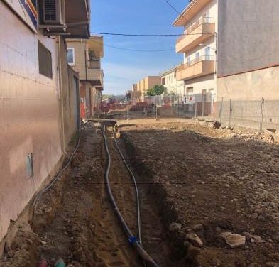 Las obras de remodelación de la calle Cilleros de Moraleja obligan a cortar el agua el este lunes