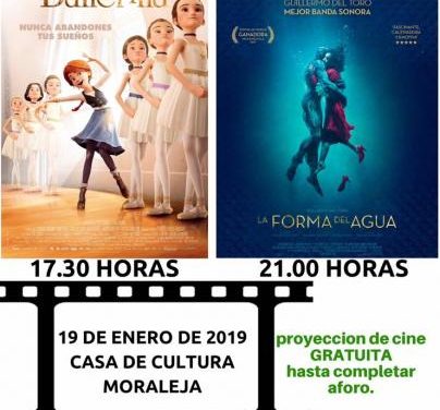 Moraleja celebrará una nueva sesión de «Sábados de cine» con la proyección de dos películas