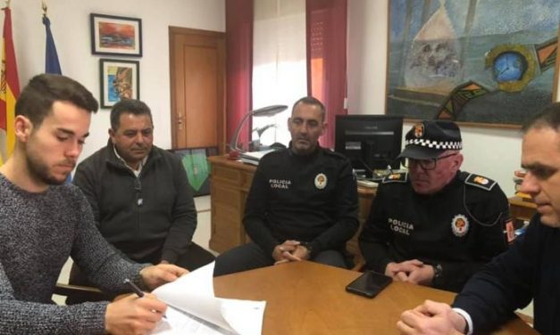 Mario Arturo Recio se incorpora como nuevo agente a la plantilla de Policía Local de Moraleja