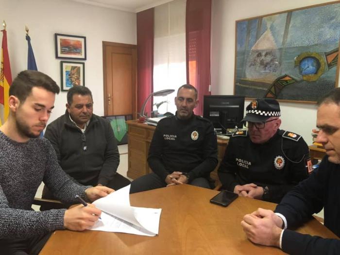 Mario Arturo Recio se incorpora como nuevo agente a la plantilla de Policía Local de Moraleja