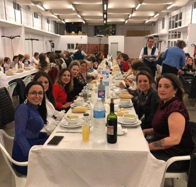 Un centenar de mujeres participa en la cena de convivencia organizada por el consistorio de Moraleja