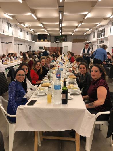 Un centenar de mujeres participa en la cena de convivencia organizada por el consistorio de Moraleja