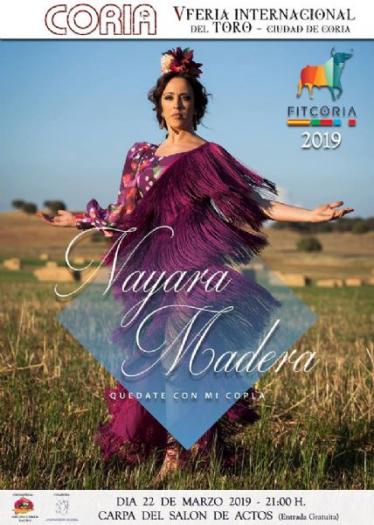La cantante pacense Nayara Madera pondrá el toque flamenco a la V Feria del Toro de Coria