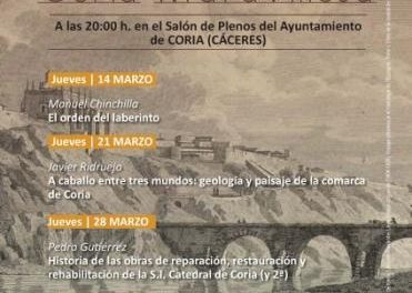 La VI edición de «Coria Maravillosa» continuará con la charla «Historia de la Catedral de Coria» Pedro Gutiérrez