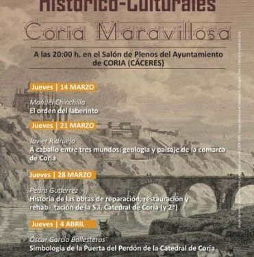 La VI edición de “Coria Maravillosa” continuará con la charla “Historia de la Catedral de Coria” Pedro Gutiérrez