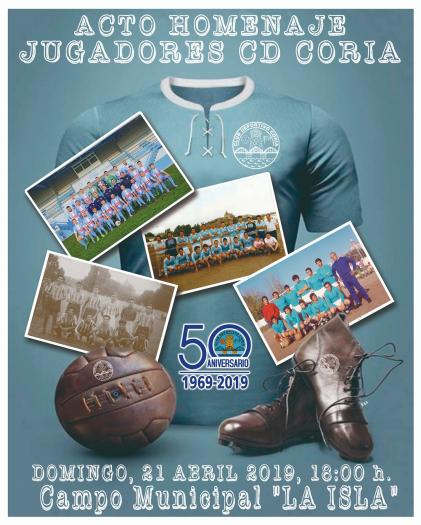 La Junta Directiva del CD Coria homenajeará a todos los jugadores que han llevado la camiseta del club celeste