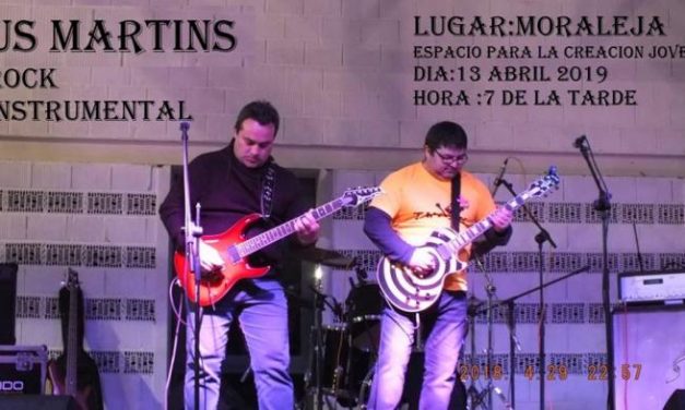 El grupo de rock instrumental de Valverde “Us Martins” tocará en el Espacio Joven de Moraleja