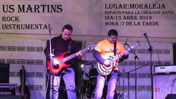 El grupo de rock instrumental de Valverde “Us Martins” tocará en el Espacio Joven de Moraleja