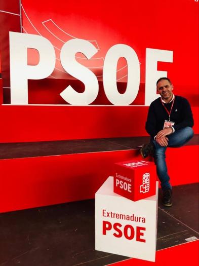 César Herrero comienza la campaña electoral como candidato del PSOE con “muchas ganas de trabajar”