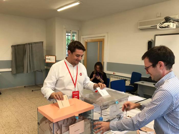 Héctor Lisero valora positivamente los resultados obtenidos por el PSOE en Coria durante las elecciones