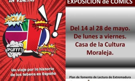 La Casa de Cultura de Moraleja acoge la exposición de cómics «un mundo de historias en viñetas»