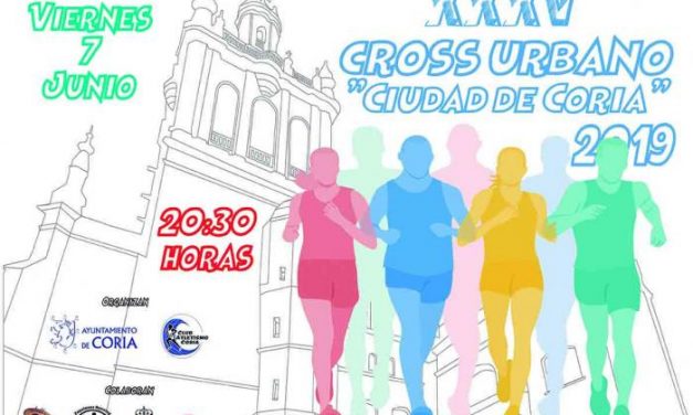 El ayuntamiento abre el plazo de inscripción para participar en el XXXV Cross Urbano «Ciudad de Coria»