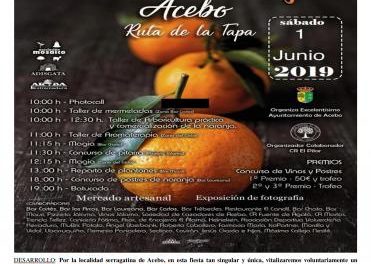 Acebo celebrará este domingo la II Fiesta de la Naranja con citas culinarias y talleres gastronómicos