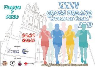 El departamento de deportes de Coria espera la participación de más de 200 personas en el Cross Urbano