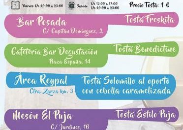 Un total de cinco establecimientos de Moraleja participa en la II edición “¡Qué Tostá!»